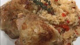 Recetas: ¿Cómo preparar arroz con pollo al sartén?