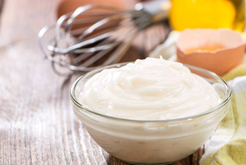 La mayonesa es otro producto que no se debe  congelar.
