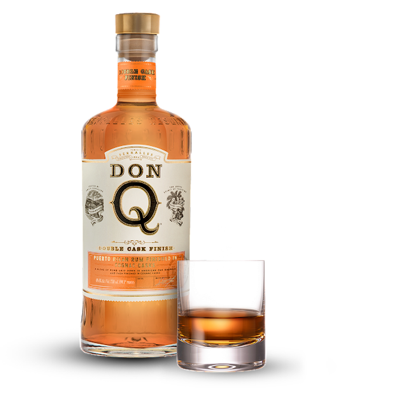 El Don Q Double Aged Cognac Cask Finish fue recientemente galardonado con la doble medalla de oro.