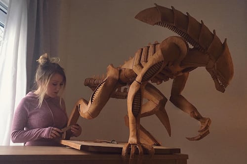 Artista hace impresionantes esculturas de pan de jengibre