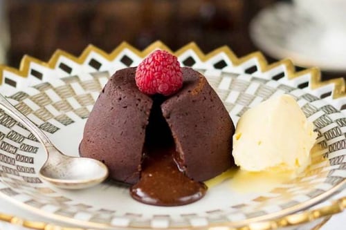 Receta: Volcán de chocolate para San Valentín