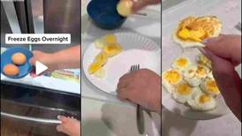 TikTok: la receta del ‘huevo congelado’ está arrasando en las tendencias de la plataforma